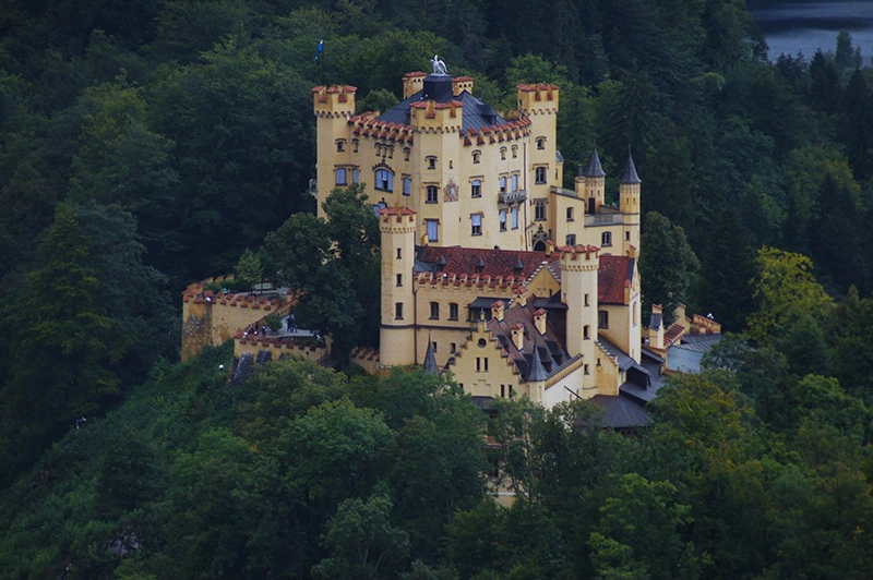 Yellow Castle in Austria